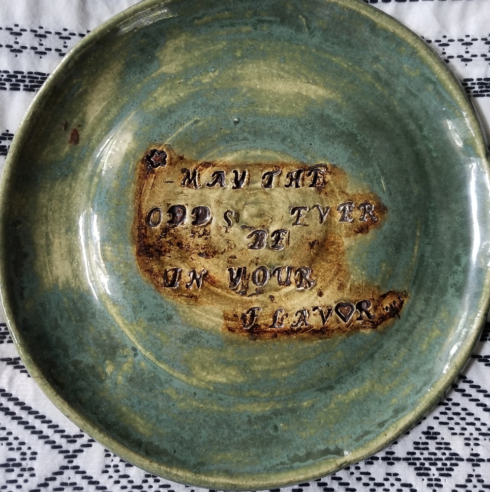 Handmade Hunger Games Charcuterie Cermaic Plate